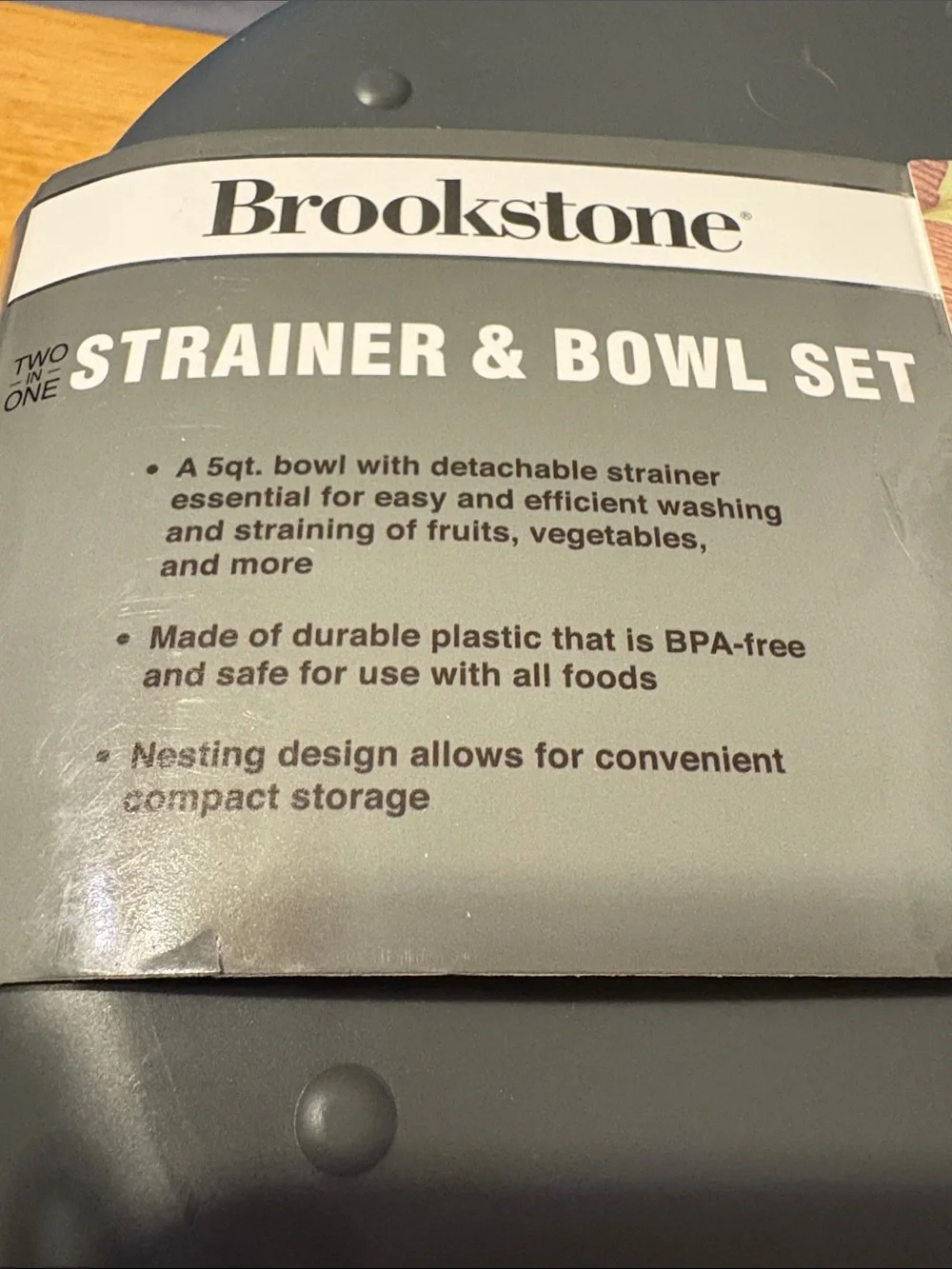 Kitchen Strainer/Bowl